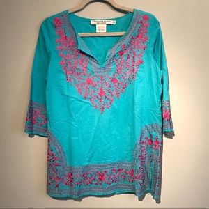 Gretchen Scott Designs Tunic made in India size s
